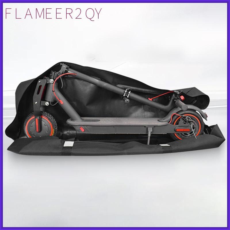 [flameer2qy] กระเป๋าใส่สกู๊ตเตอร์ไฟฟ้าแบบพับได้ Oxford กันน้ําสําหรับ Mobility สกู๊ตเตอร์น้ําหนักเบากลางแจ้ง