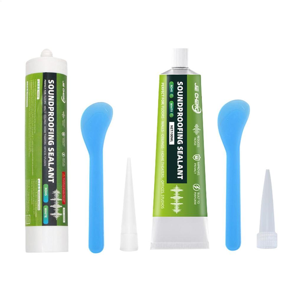 Acoustic Sealant ลดเสียงกาวกาวเพดาน Acoustic Adhesion สําหรับ Window Wall Floor ในร่มกลางแจ้ง Apartm