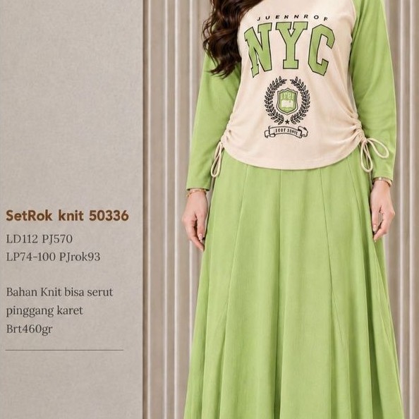 L1B 5 NEW SET KNIT SKIRT 50336 460GRAM BESTSELLER