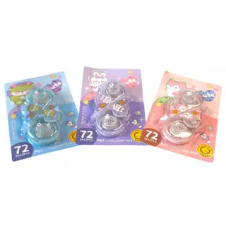 เทปลบคำประทับ / เทปลบคำผิด 2in1 (ยกกล่อง) 24 ชิ้น ยกโหล 12แพค