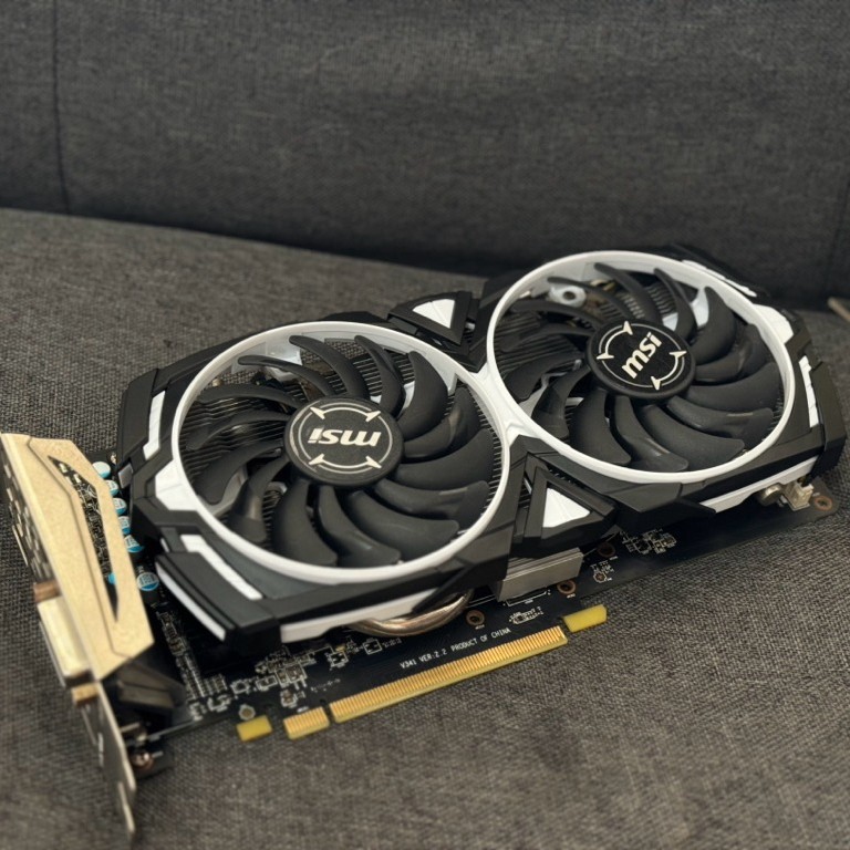 การ์ดจอ MSI RX 570 AMROR 8GB OC (มือ2)