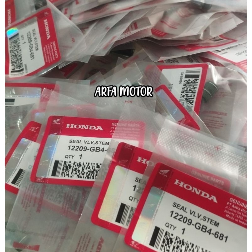 ซีลวาล์ว GN5 บรรจุ 2 ชิ้น 12209-GB4-681..GRAN.PRIMA.SUPRA.LAGENDA