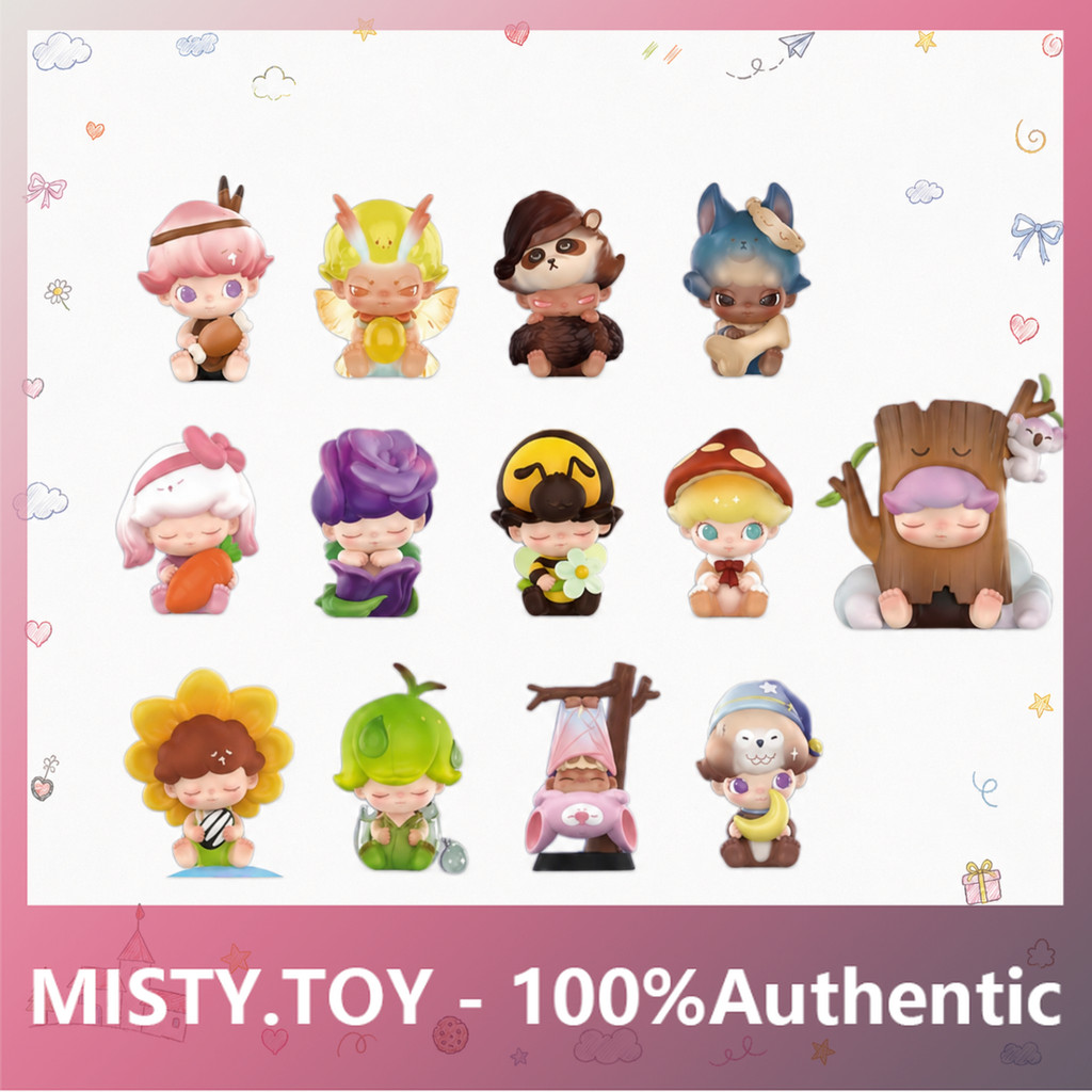 POPMART DIMOO Forest Night Series Mystery Box ของขวัญของแท้
