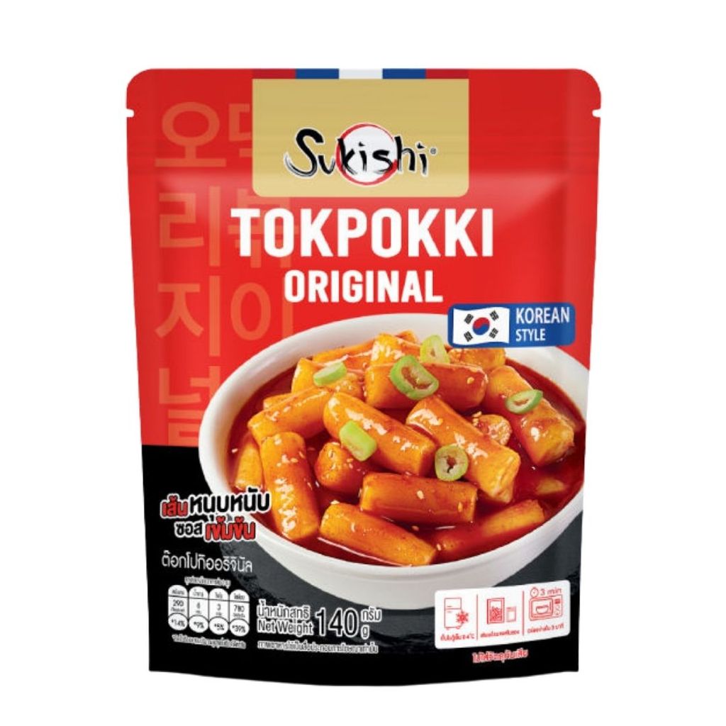 ต๊อกกิโกโก ต๊อกโปกี Tokki Go Go Tokpokki 140g.