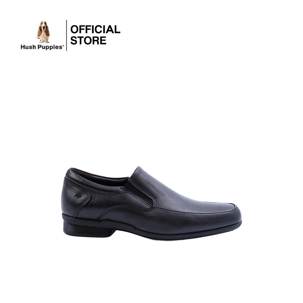 Hush Puppies รองเท้าผู้ชาย รุ่น  HP 8HDFB3215A - สีดำ (รองเท้าทางการหนังแท้ แบบสวม)