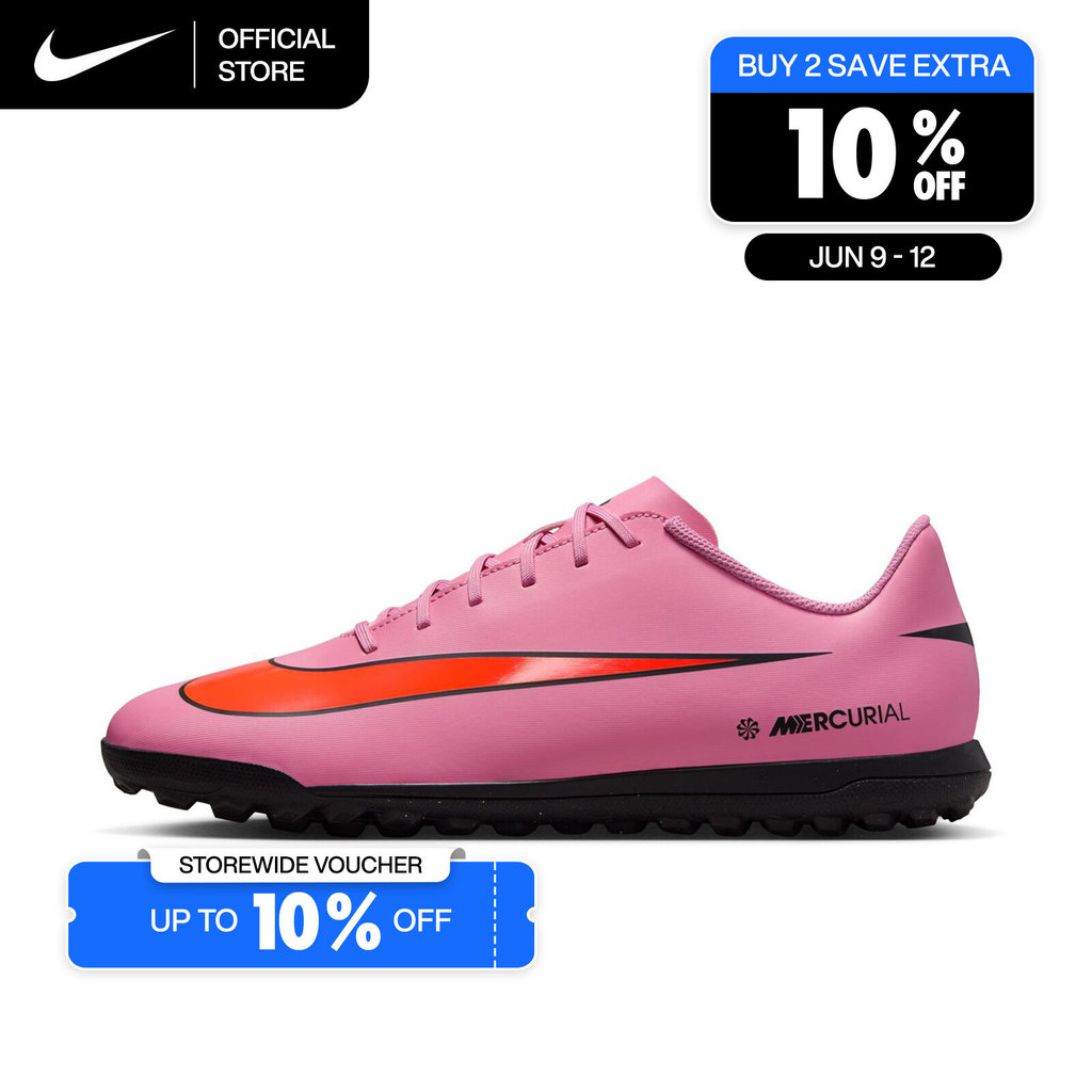 Nike Men's Mercurial Vapor 16 Club TF Low-Top Soccer Shoes - Magic Flamingo [FQ8446-600]