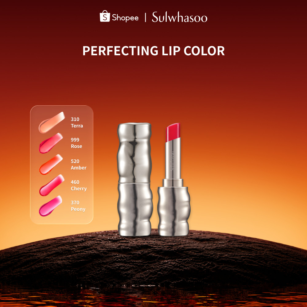 SULWHASOO Perfecting Lip Color 3g. โซลวาซู เพอร์เฟคติ้ง ลิป คัลเลอร์ ขนาด 3 กรัม