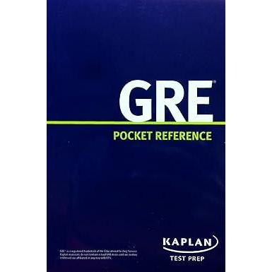 [BnB] USED New GRE Pocket Reference: Kaplan Test Prep [M] โดย Kaplan (มือสอง: ดีมาก)