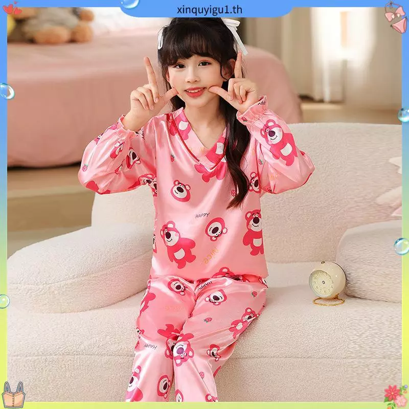 FAIRY_BABYชุดนอนเด็กผ้าซาติน ชุดนอนเด็กผู้หญิง 10 ขวบ ชุดนอน sanrio ชุดนอนเด็กโต ชุดนอนpochacco ชุดนอนเด็กแขนยาว ชุดนอนแคร์แบร์ ชุดนอน Lotso ชุดนอนเด็กเล็ก ชุดนอน kuromi ชุดนอนเด็กหญิง ชุดนอน แคร์แบร์ เด็ก ชุดนอนผ้าซาตินเด็ก ชุดนอนเด็กผู้หญิงผ้าซาติน thumbnail 5