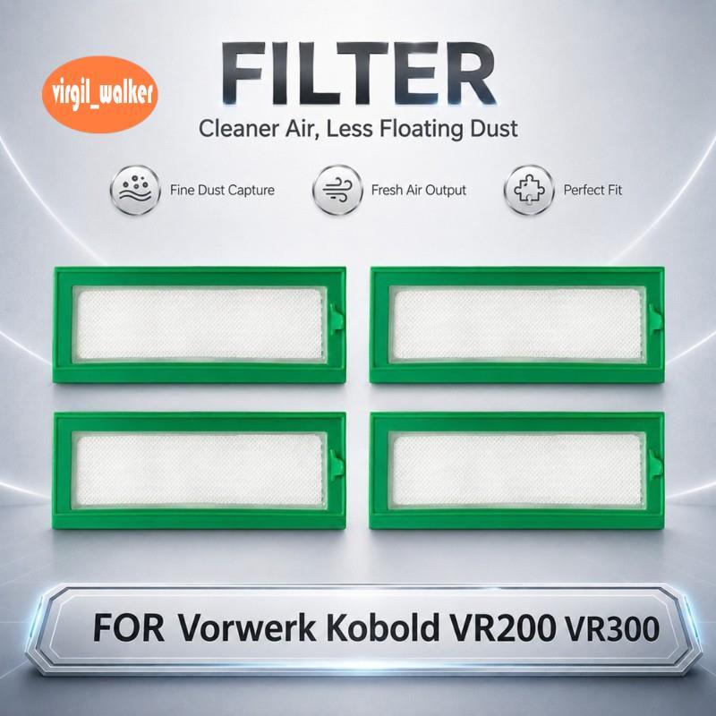 สําหรับ Kobold Kobiald VR200 VR300 อะไหล่ทดแทนอุปกรณ์เสริมสําหรับเครื่องดูดฝุ่นหุ่นยนต์
