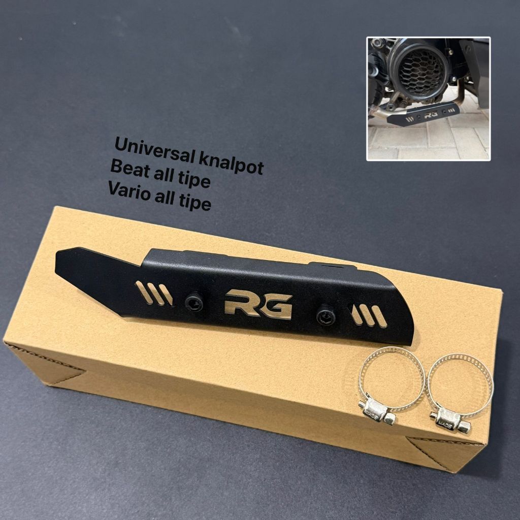Vario 125 Led RG LMV_ฝาครอบป้องกันคอไอเสียมอเตอร์