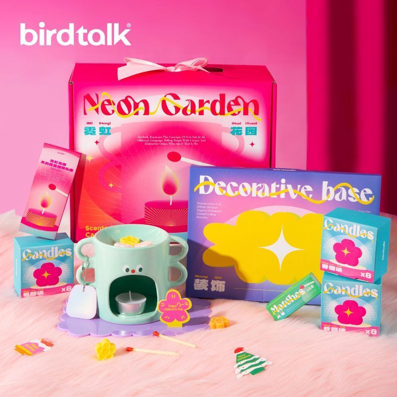 Birdtalk No Christmas Gift diy Handmade Gift เทียนหอมน่ารัก 6.12