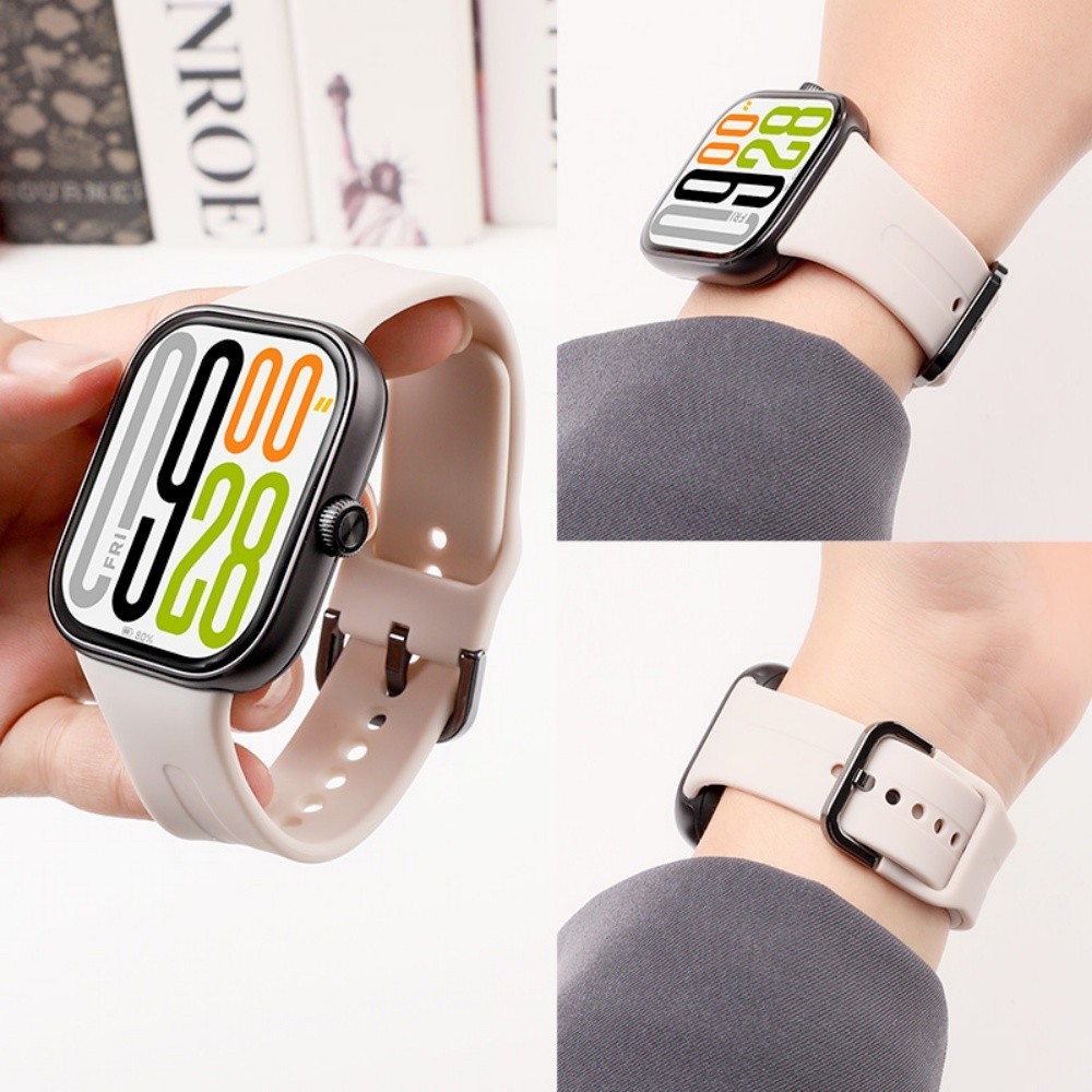 สายรัดซิลิโคนกรณี TPU for Xiaomi Redmi Watch 6 5 4 รูปที่ 4
