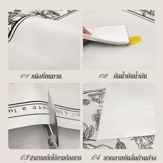 แผ่นรองโต๊ะหนัง กันน้ำ กันน้ำมัน กันลื่น ทนสึกหรอ ลายการ์ตูน แผ่นรองโต๊ะอาหาร โต๊ะเครื่องแป้ง