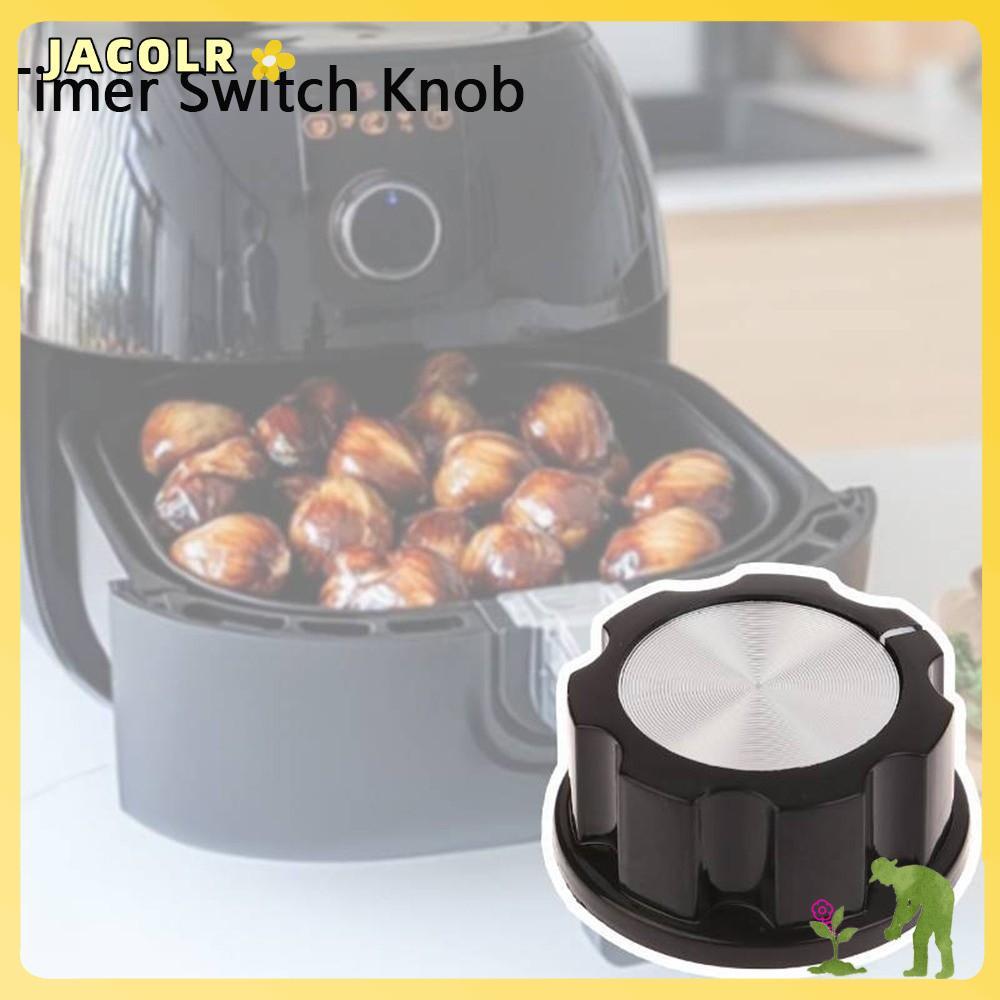 JACOLR ลูกบิดแกนเดียว ติดตั้งง่าย KL50-G3 ปุ่มสวิตช์จับเวลา, อุปกรณ์ครัว Air Fryer อุปกรณ์เสริมอะไหล่ทดแทน