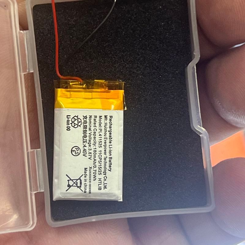 เหมาะสําหรับแบตเตอรี่สร้อยข้อมือกีฬา Xiaomi 7/7Pro M2129B1/M2130B1/M2140B1 PL411525