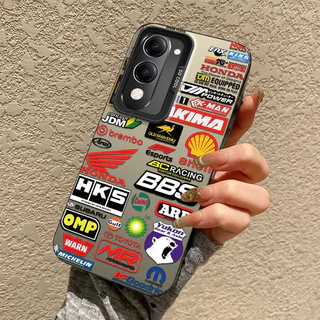 เคสสําหรับ VIVO Y04, Y04s เคสซิลิโคนอ่อนนุ่มรูขนาดใหญ่แฟชั่น TY3
