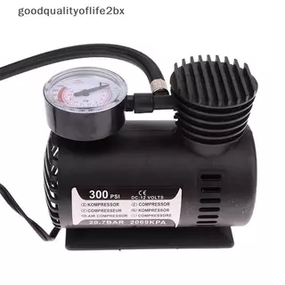 [ใหม่] แบบพกพา 12V 300psi Mini Airpressor ปั๊มยาง Tyre Inflator 15LPM Quily Inflatable รถ Tyre Inflator ชุดปั๊มอัตโนมัติ [TH]