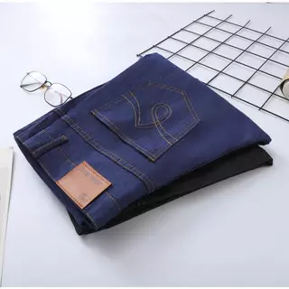 กางเกงยีนส์ทรงกระบอก รุ่น - ผ้ายืด และ ไม่ยืด 28-36 Man Clothing