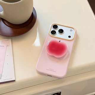 เคสโทรศัพท์ป้องกันขาตั้งผลไม้สไตล์อิน ผลิตจากวัสดุ TPU เข้ากันได้กับ iPhone12, 13, 14, 15, 16, 17 Pro Max