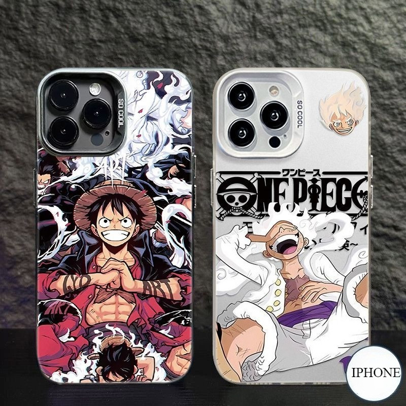 กราฟฟิตีแฟชั่น One Piece เข้ากันได้เคสไอโฟน 11 16 13 15 12 14 Pro Max XR X XS Max 16 7 8 15 14 Plus SE 2020 TPU นุ่มเคส
