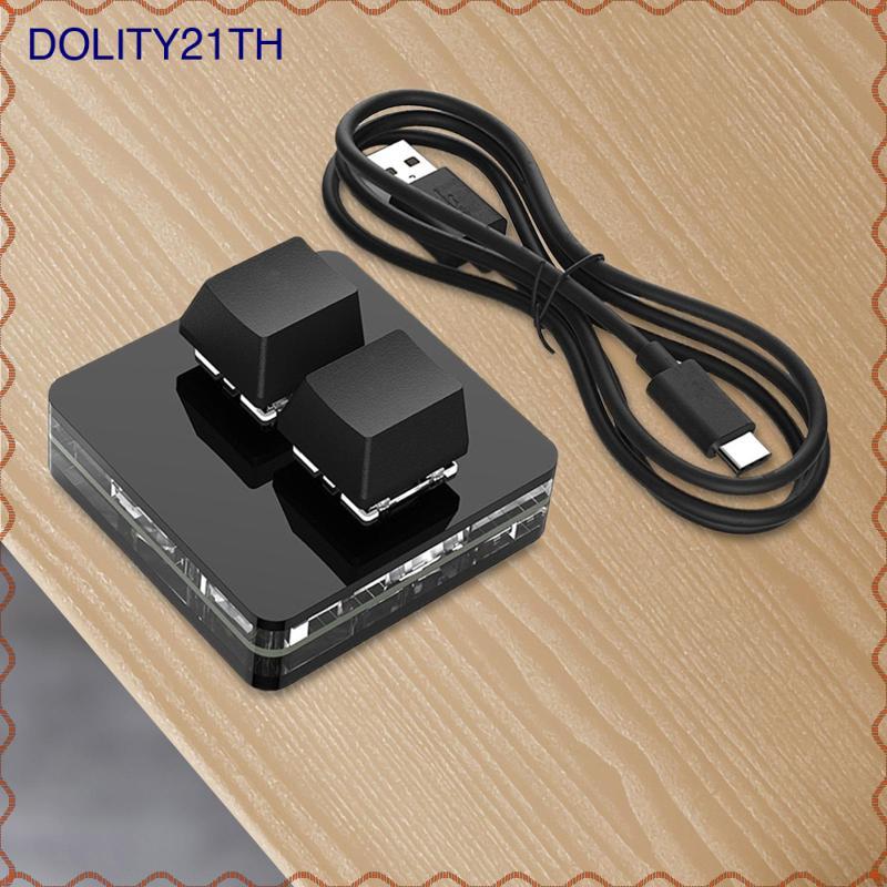 [dolity21th] Copy and Paste 2 Key Keyboard 2 Key Gaming Keyboard สําหรับเล่นเกมการเขียนโปรแกรม