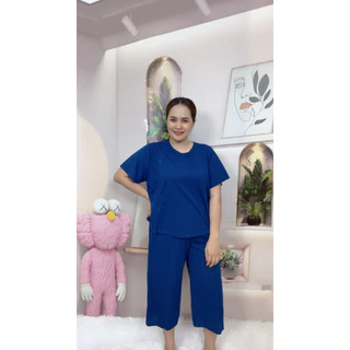 ชุดผู้ใหญ่ ชุดเซ็ทคุณแม่ เซ็ทเสื้อกับกางเกง ใส่อยู่บ้าน รุ่น227