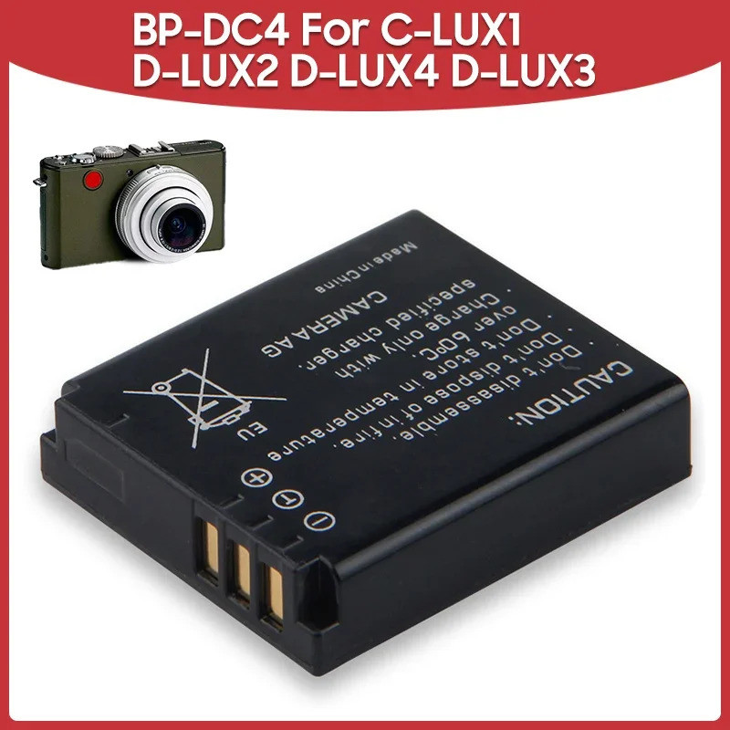 แบตเตอรี่ BP-DC4 สำหรับ Leica C-LUX1 D-LUX2 D-LUX4 D-LUX3 CGA-S500E