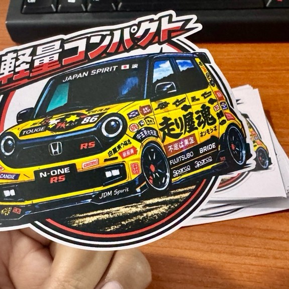 DECAL HONDA CAR N-ONE CRV G5 honda noe crv g5
