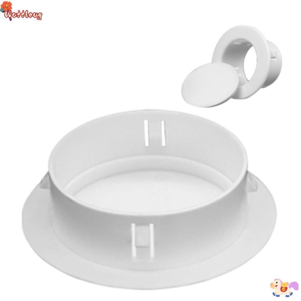 WATTLEUG ฝาครอบท่อเครื่องปรับอากาศ, ฝาครอบตกแต่งผนังพลาสติกแบบแยกประเภท, การใช้งานสายเคเบิลปลั๊กท่อ