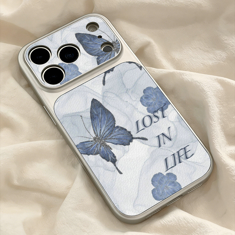 ผีเสื้อหน้าต่างขนาดใหญ่ปลอกหนังสําหรับRealme 16 15 14 13 Pro Plus 12x 11 9 8หมายเหตุ80 50 C100i C85 