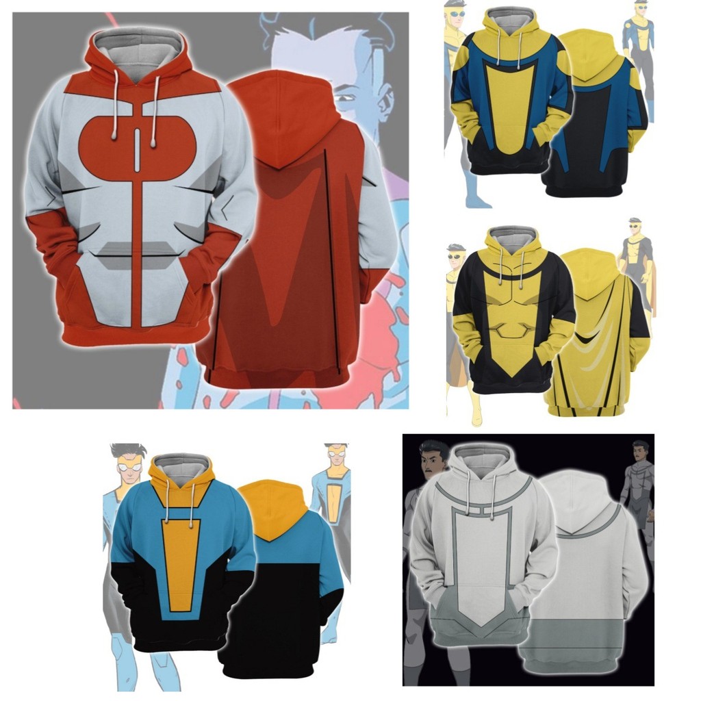 2026 Invincible Mark Greyson Atom Eve Thrag คอสเพลย์ Hoodie ผู้หญิงผู้ชาย Cos เสื้อผ้าสําหรับปาร์ตี้