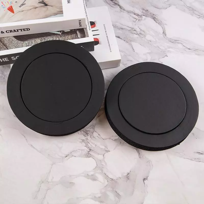 Agth 1 ชิ้น Universal รถลําโพงแหวน Soundproof ฟองน้ํา Pad 6.5 นิ้วรถ Universal ลําโพงแหวนฉนวนกันความร้อน Jelly