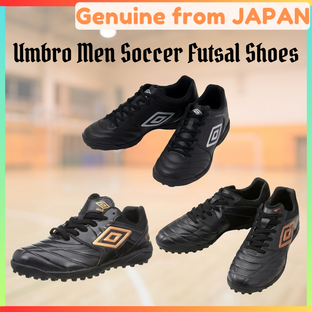 Umbro Men Soccer Futsal Shoes Artificial Turf Accelerator EX WIDE Cushioning Repulsion Stability