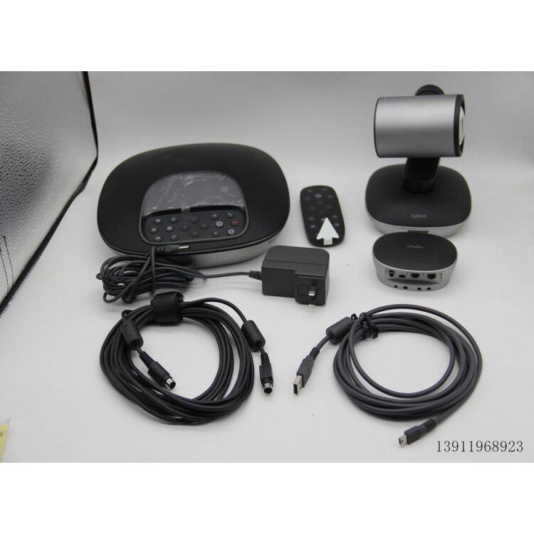 Logitech cc3000e/cc3500e อุปกรณ์เสริมสําหรับกล้องรีโมทคอนโทรล Hub Power Adapter Data Cable