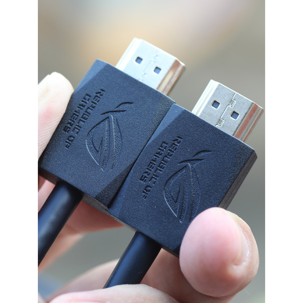 จอแสดงผลสําหรับเล่นเกมสายไฟ 8K60Hz สาย HDMI 1.8 ม. แปรงสูงไดนามิก 4K 2K160Hz