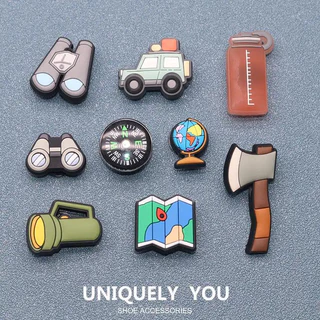 Charms Outdoor Series Holey รองเท้าหัวเข็มขัดรองเท้าอุปกรณ์เสริม DIY ตกแต่งรองเท้า