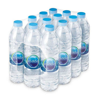 คริสตัล น้ำดื่ม Crystal Drinking Water 600ml. Pack12