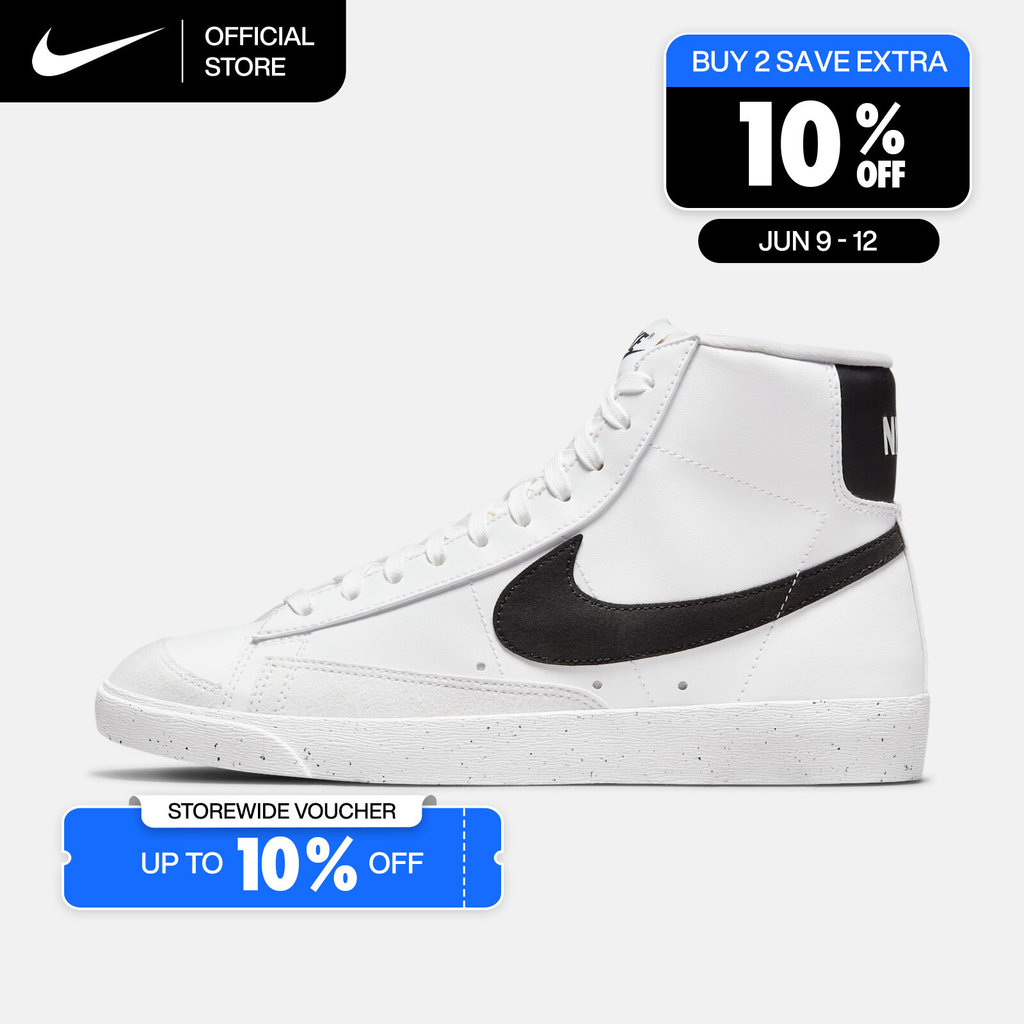 Nike Women's Blazer Mid '77 Next Nature Shoes - White [DO1344-101]