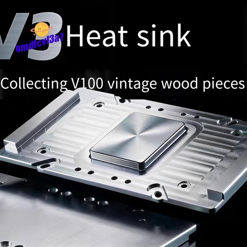 สําหรับ SXM2 GPU Cooler V100 SXM2 กราฟิกการ์ด Vapor Chamber ฮีทซิงค์แผ่นความร้อน Cooling Adapter Boa