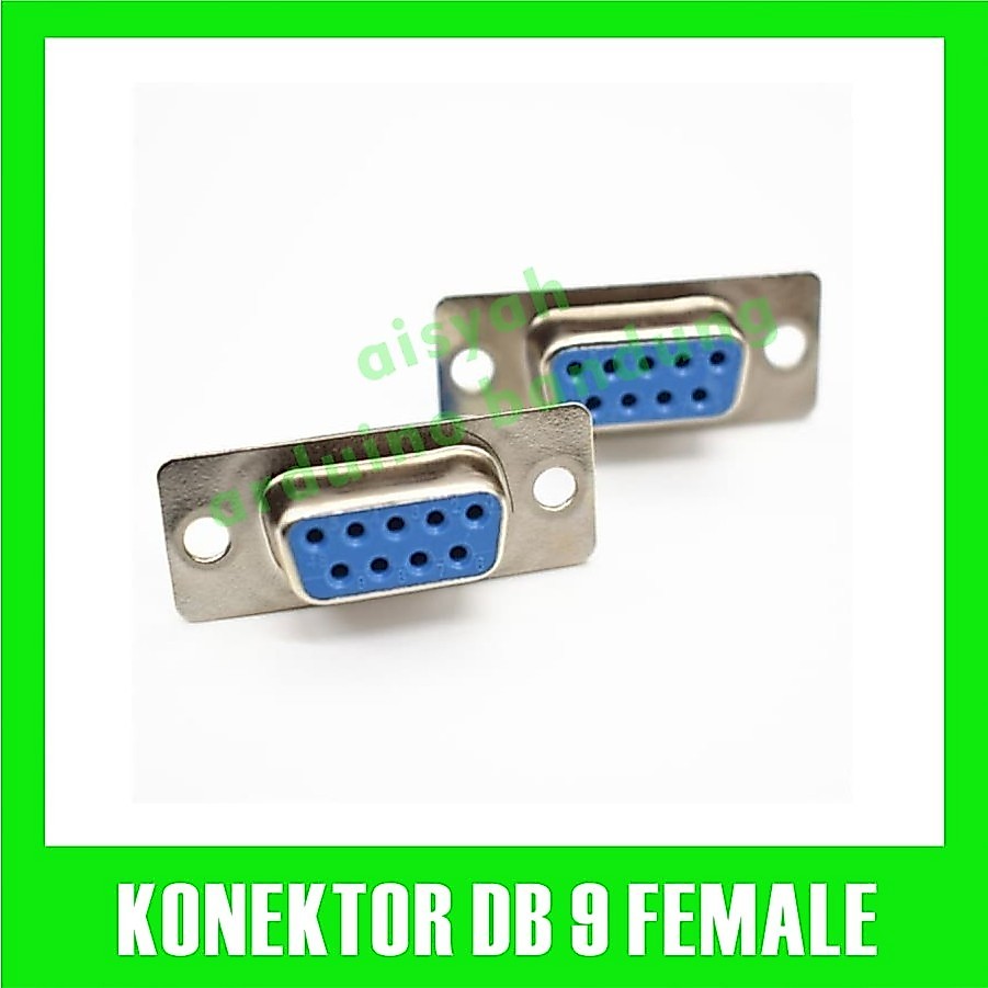 DB9 หญิง SOLDER CONNECTOR 9 PIN SOCKET ADAPTER RS232 SERIAL PORT