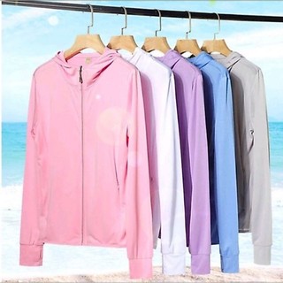 Jaket Olahraga Anti UV UPF+50 Wanita Dan Pria Sweater Olahraga indoor maupun qutdoor jogging fitnes gym jalan santai Bersepeda camping dll Nyaman di Pake Sehari