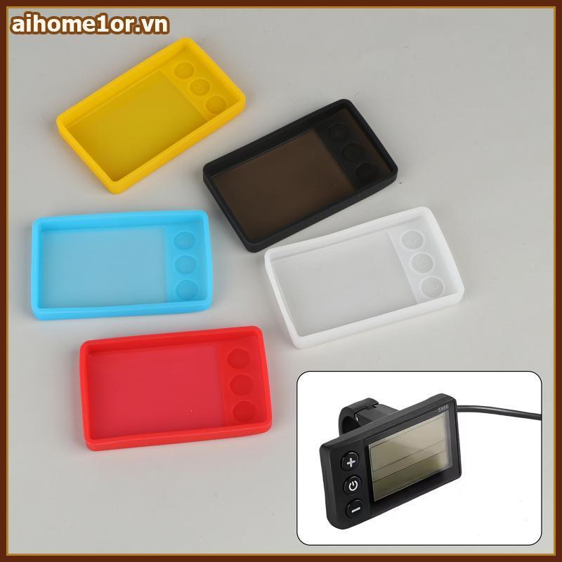 AIHOM Dashboard ป้องกันซิลิโคนสําหรับ S866 สกู๊ตเตอร์ไฟฟ้าทั้งหมดรอบ Display Guard สําหรับ Urban Rid