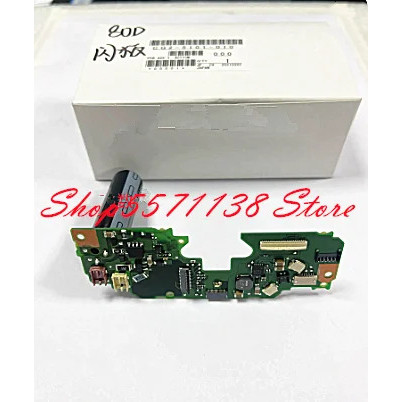 FW Bottom Flash แผงวงจร PCB อะไหล่ซ่อมสําหรับ Canon 80D DS126591 เอสแอลอาร์