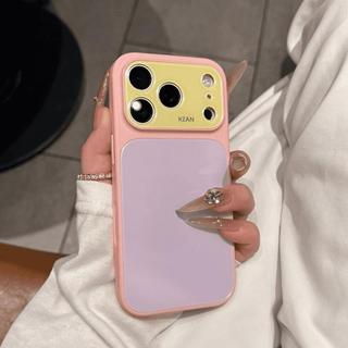 Luxury Liquid Skin-Friendly Large Window Phone Case for Iphone 17 16 15 14 13 Pro Max Side Silicone Shockproof Back Cover Candy Color Camera Protection Hard Cover Coque