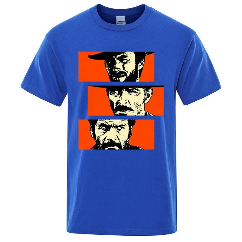 เสื้อยืดคาวบอย "The Good the Bad and Ugly" ลาย Blondie รูปที่ 4