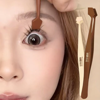 แหนบไม้พาย 45° แหนบขนตาที่แม่นยํามุม, เครื่องสมัครขนตาแบบแท่งกันลื่นสําหรับการใช้งาน
