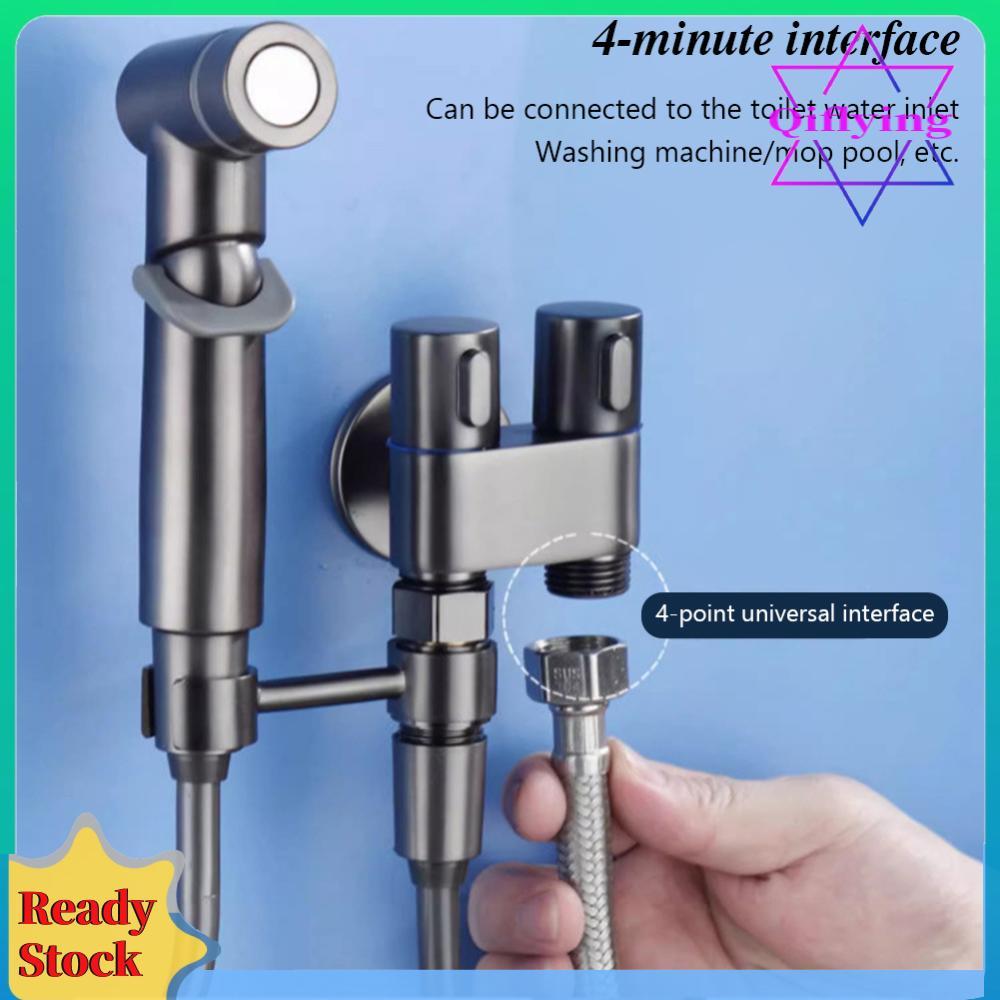 Bidet Faucet Shower Head with Dual Mode Portable Bidet Spray สูงสําหรับห้องน้ําทําความสะอาดห้องน้ํา 