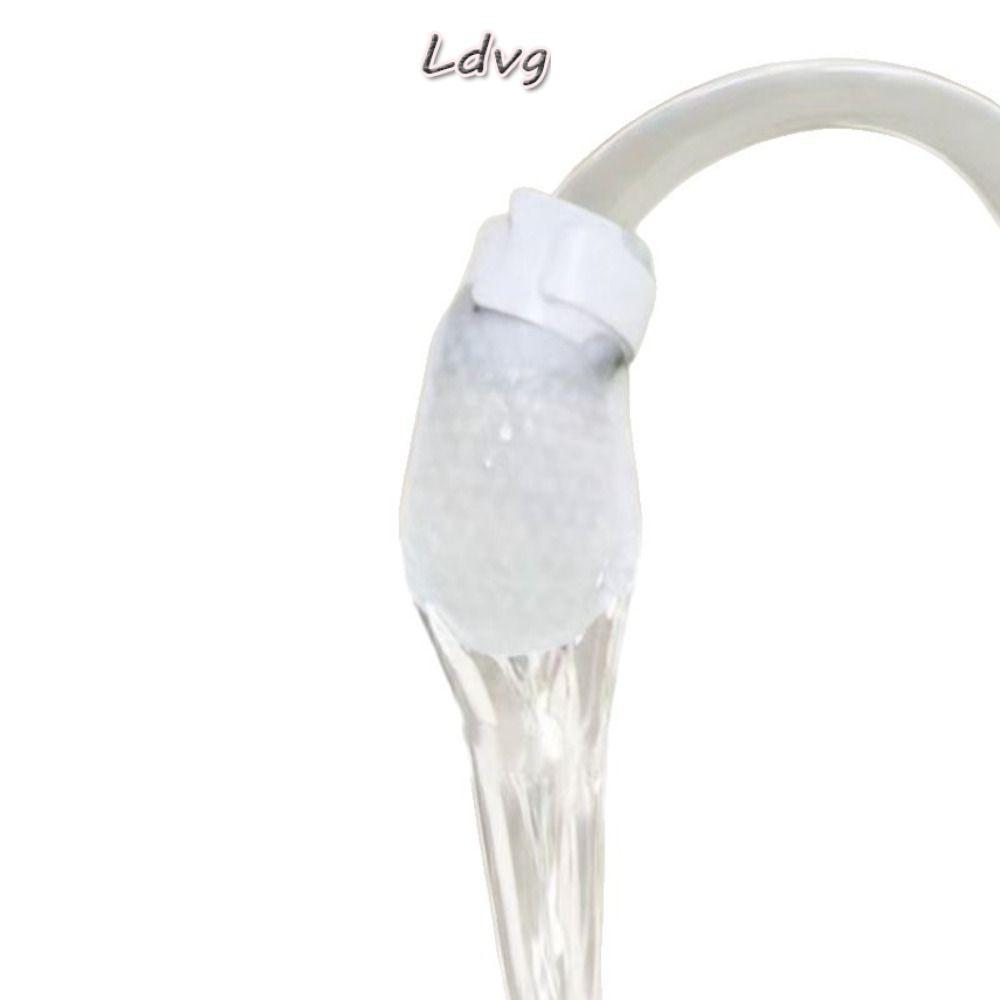 LDVG 10/20/50 ชิ้นก๊อกน้ํากรองผ้าฝ้าย, Universal หนาก๊อกน้ํากรอง, T-straps Anti-splash Tap Water Filter กระเป๋า