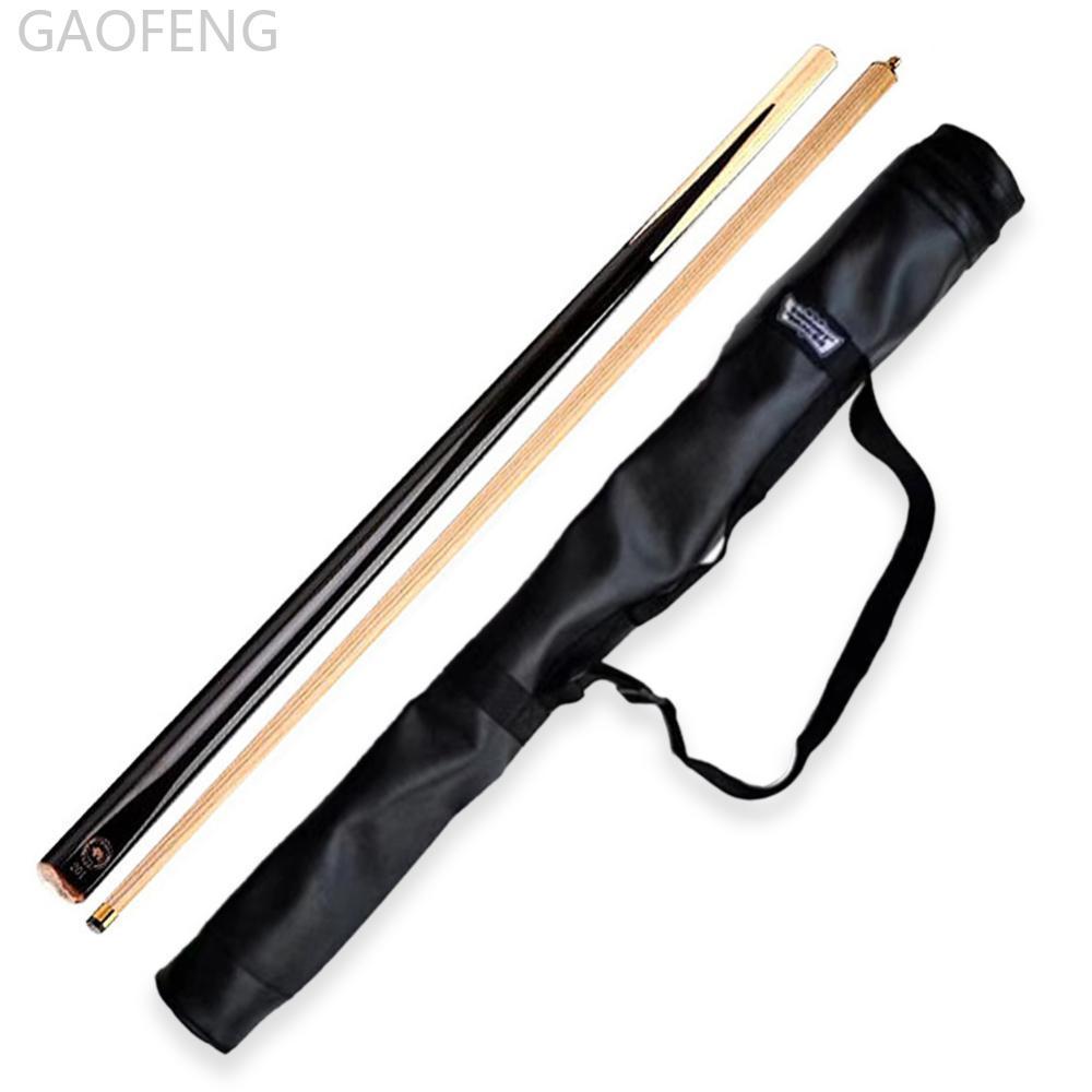 GAOFENG 1PC 70-8 ซม.บิลเลียด Cue Stick กระเป๋าหนังปรับได้สําหรับ 1/2 หรือสระว่ายน้ําเด็ก Cue ซิปเบสบ